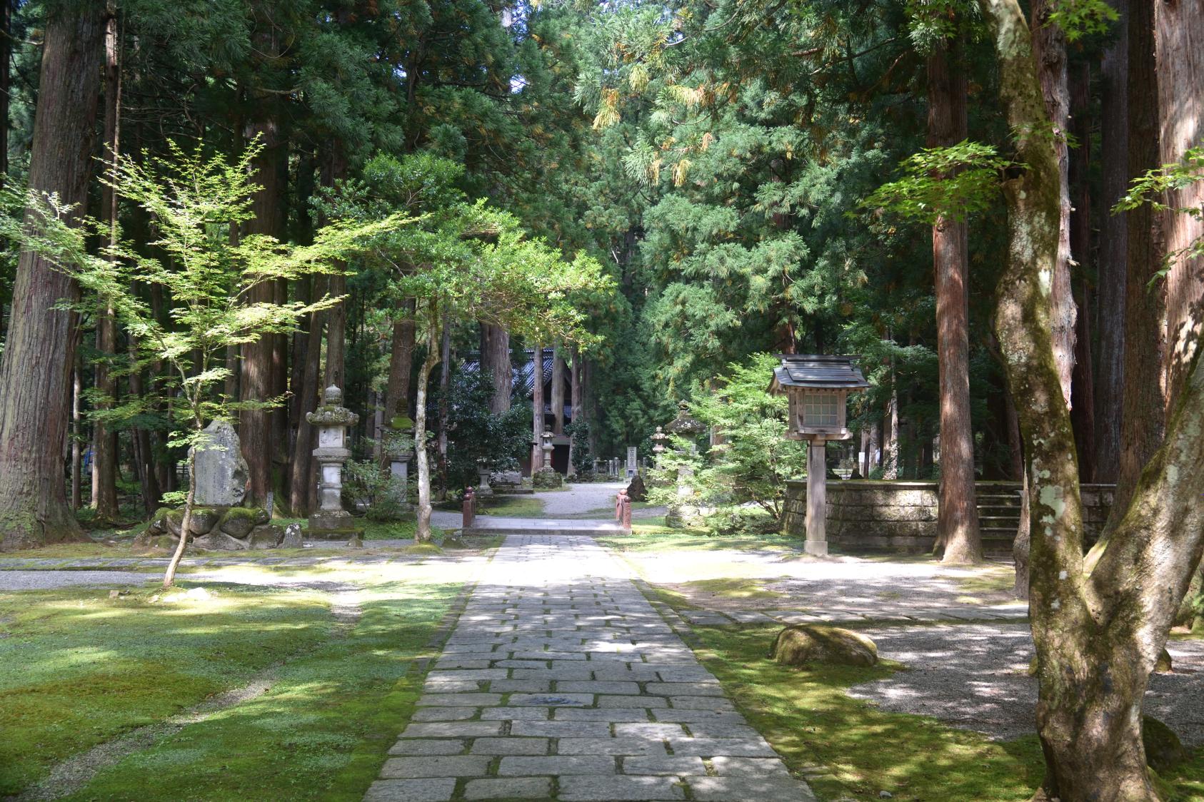 芦峅寺のパワースポット「雄山神社芦峅中宮祈願殿」-1