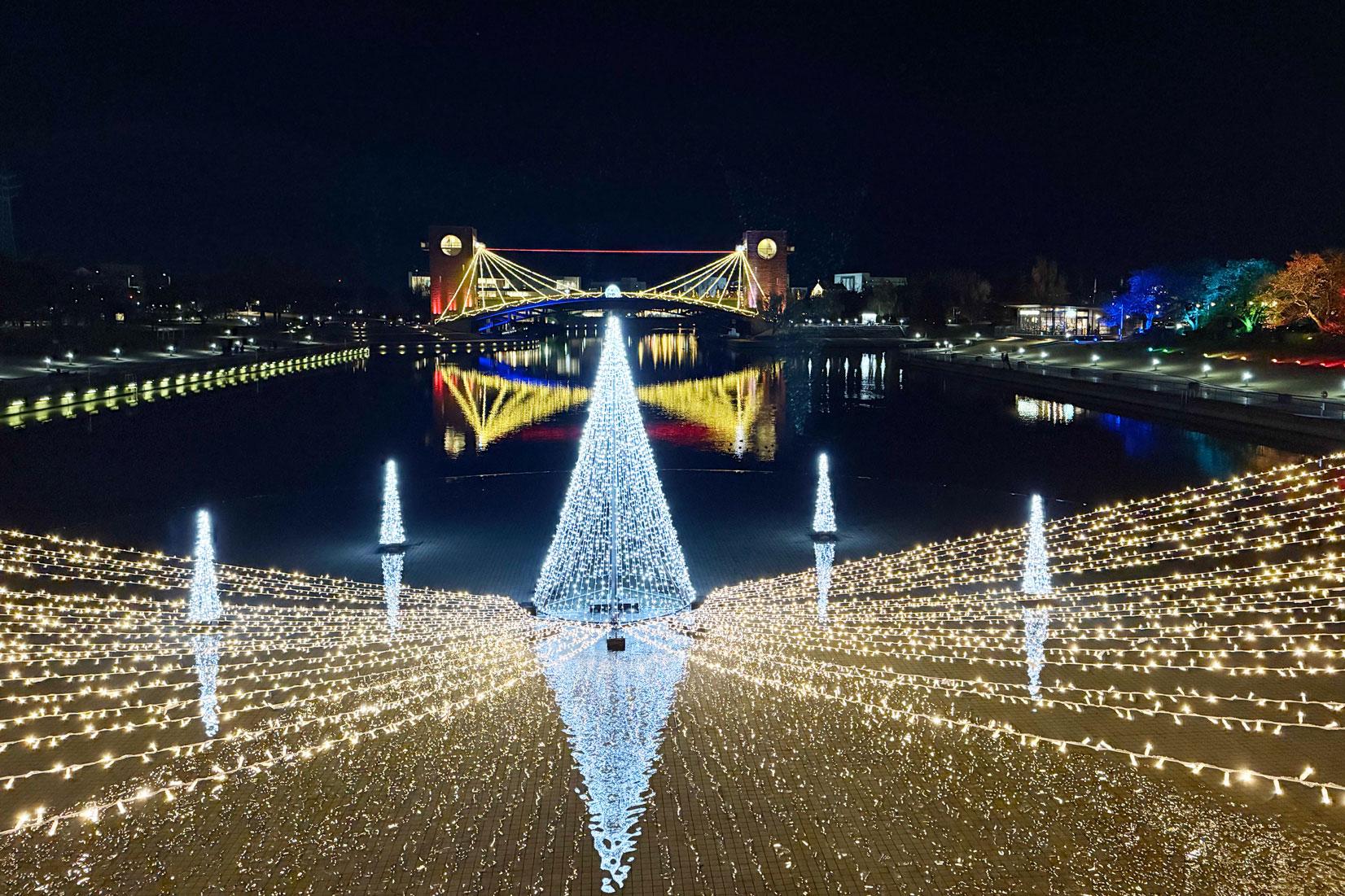 環水公園のスイートイルミネーション-0