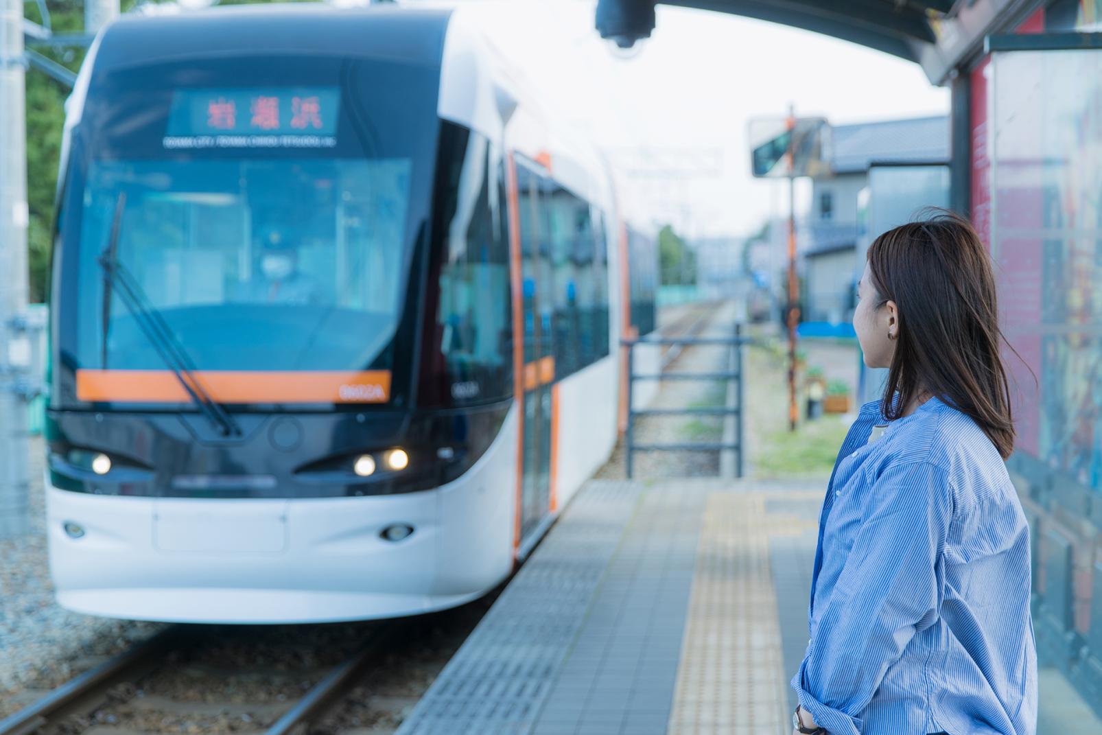 富山地方鉄道富山港線（競輪場前駅乗車）