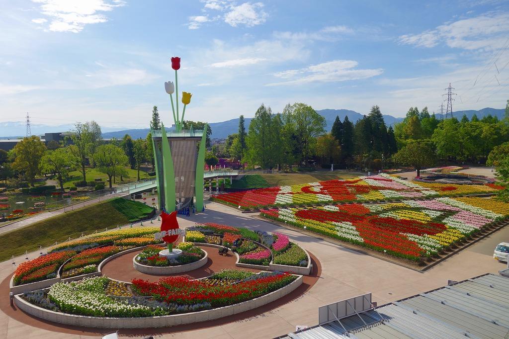 砺波チューリップ公園（砺波市）