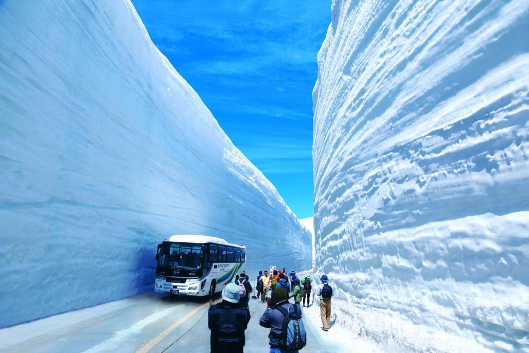 Snow Corridor Walk (Tateyama Kurobe Alpine Route, Tateyama)-0
