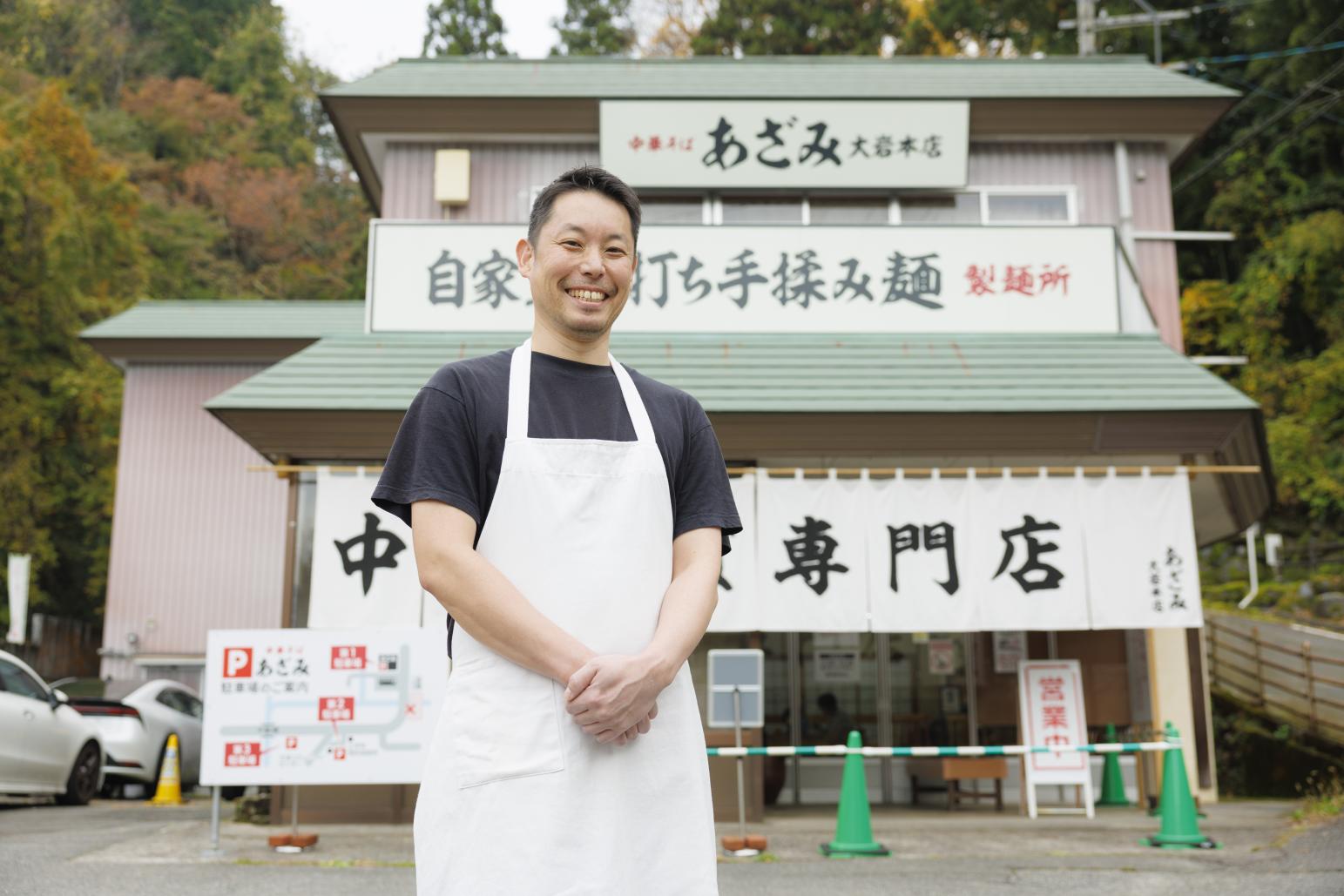 冬の大岩名物を目指して
上市町・中華そば あざみ店主 / だんごや6代目　滝川哲平さん-1