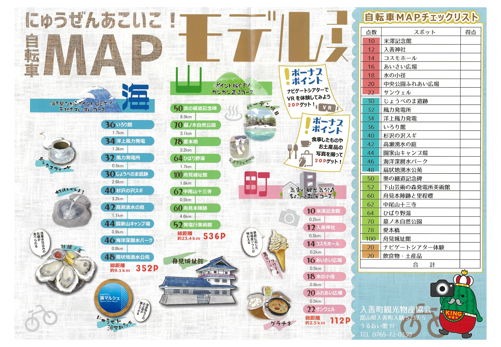 にゅうぜんあこいこ！自転車MAP体験-1